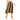 Flare Midi Skirt African Tribal Cowrie Print - Bynelo