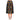 Flare Midi Skirt African Zigzag Cowrie Print - Bynelo