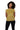 Afrocentric Print Women T-shirt Gold - Bynelo