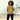 Afrocentric Print Women T-shirt Gold - Bynelo