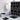 Tribal Print Traditional Bathroom Sets Black - 4 Piece