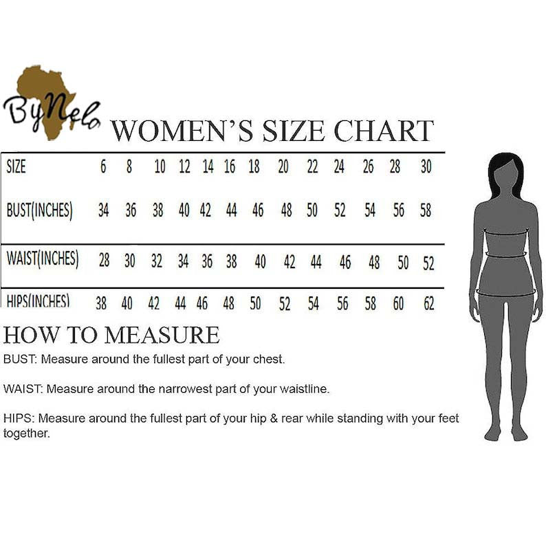 bynelo size chart skirt