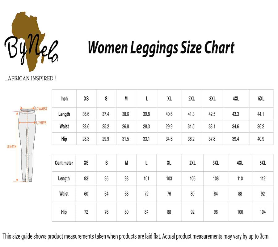 Bynelo Leggings Size Chart