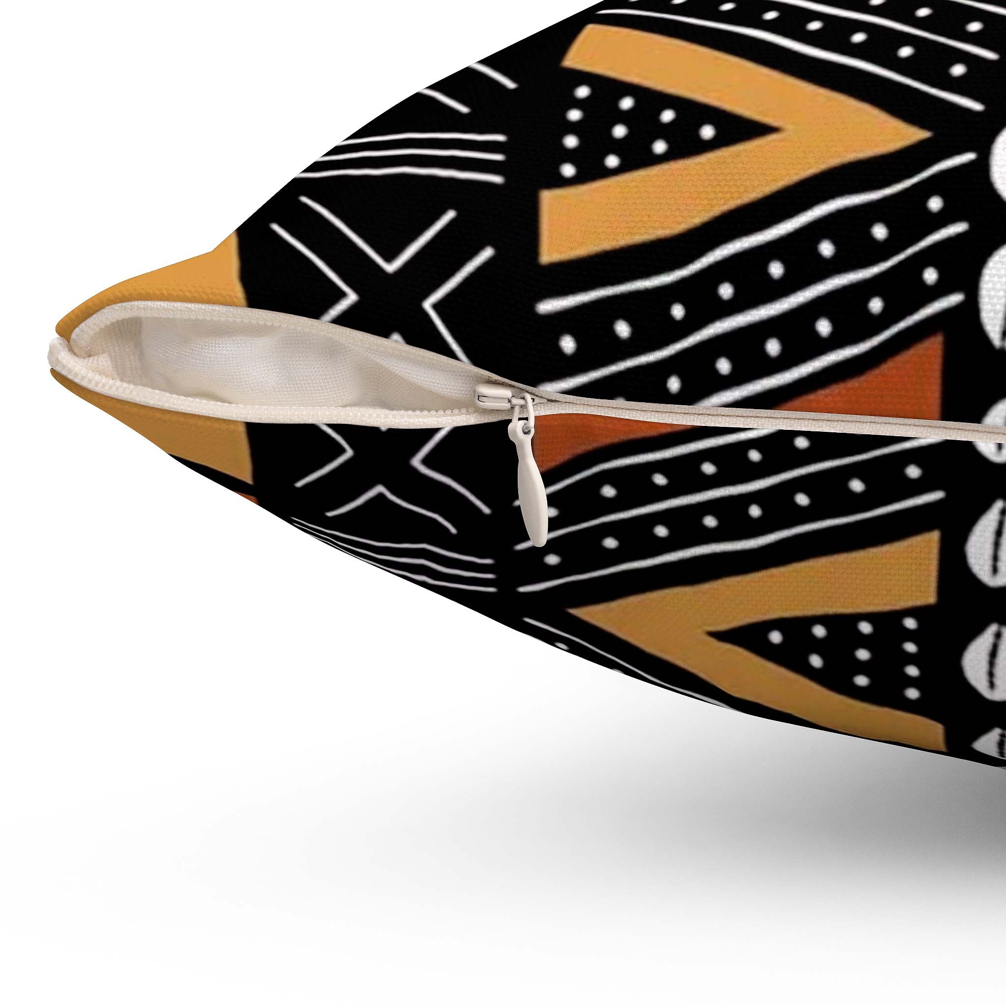 Cowrie African Print Pillow Cover | Traditional Culture - 2 Sets