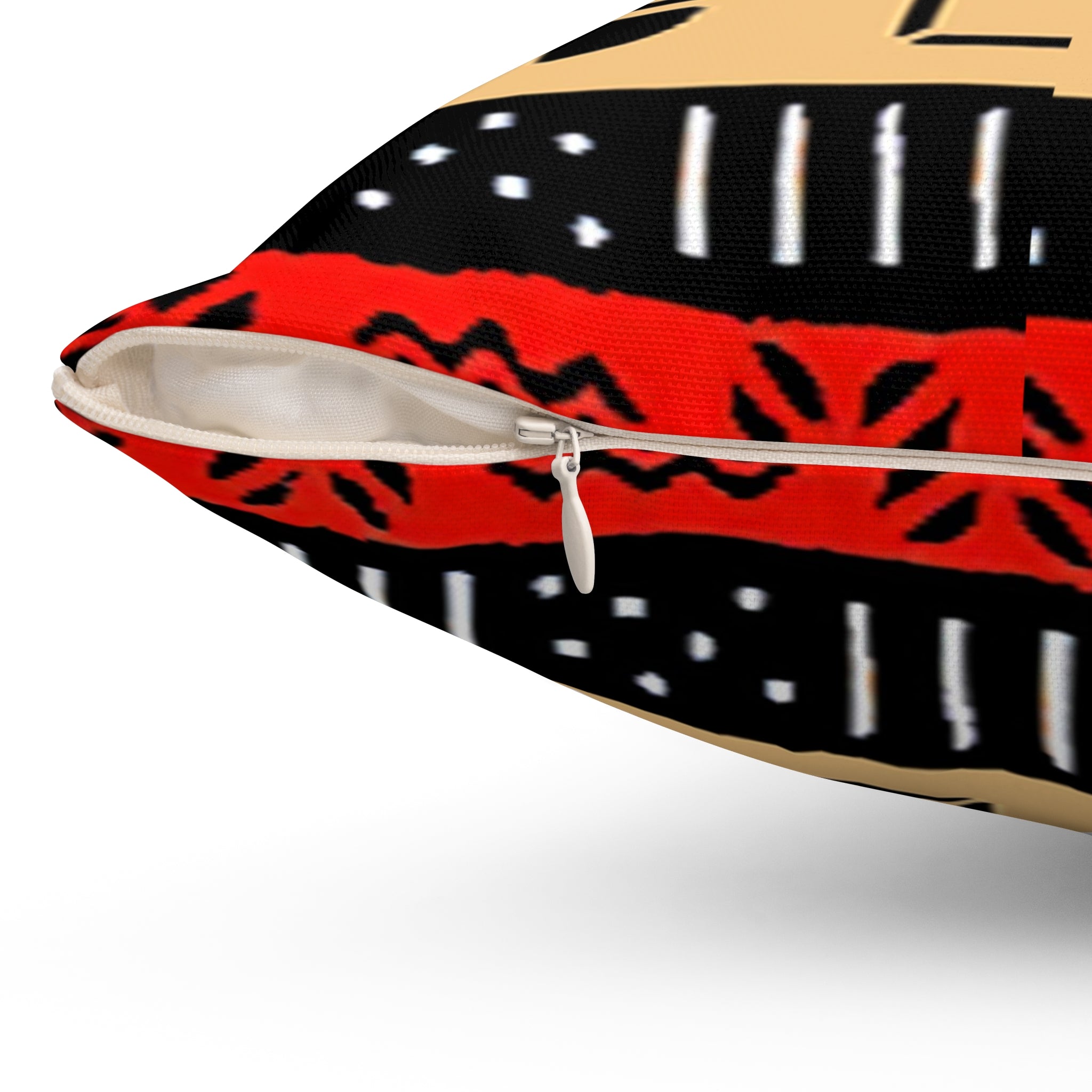 African Print Pillow Cover Bogolan | Traditional Decor - 2 Sets