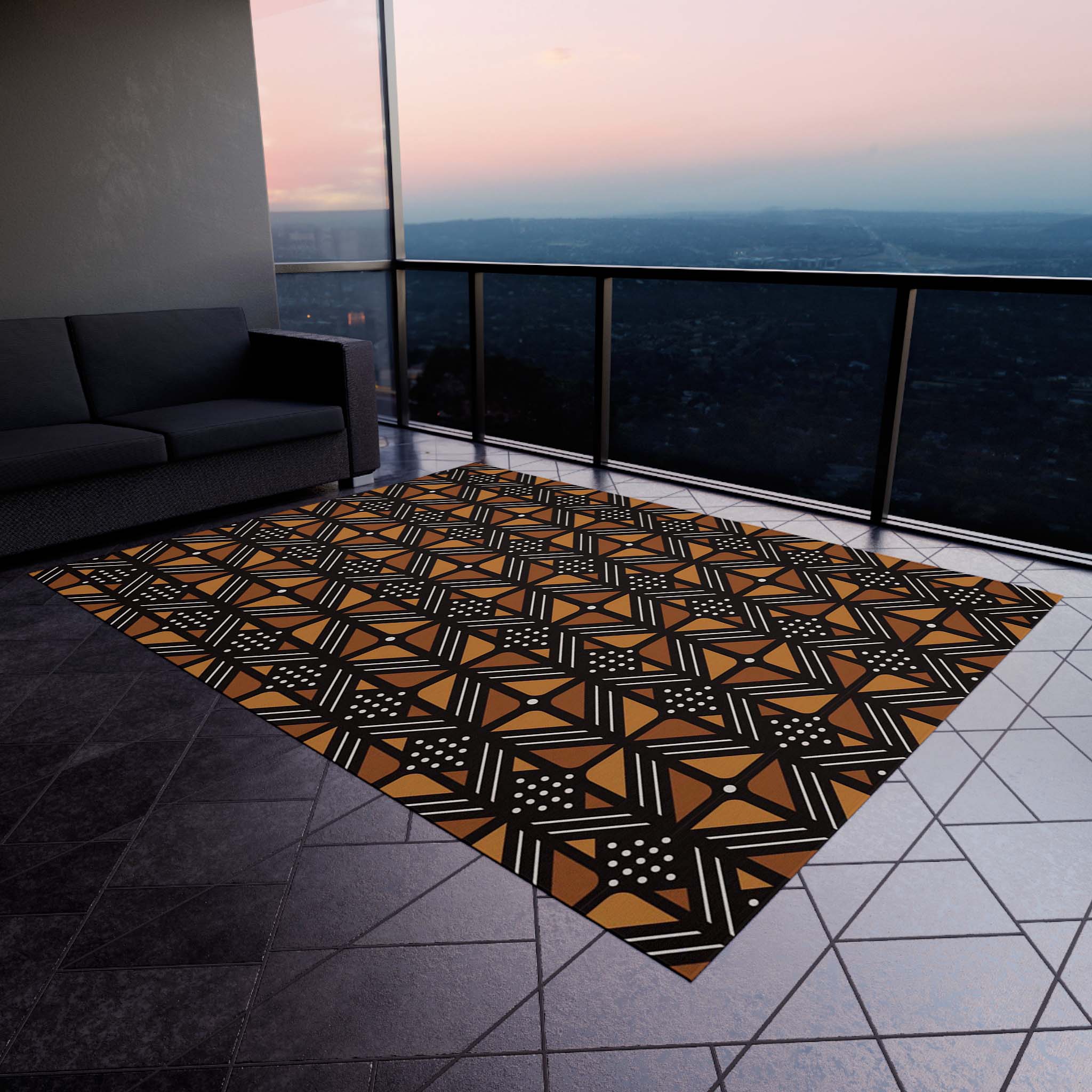Colored Area Rug Outdoor Colorful Carpets Brown | Shop