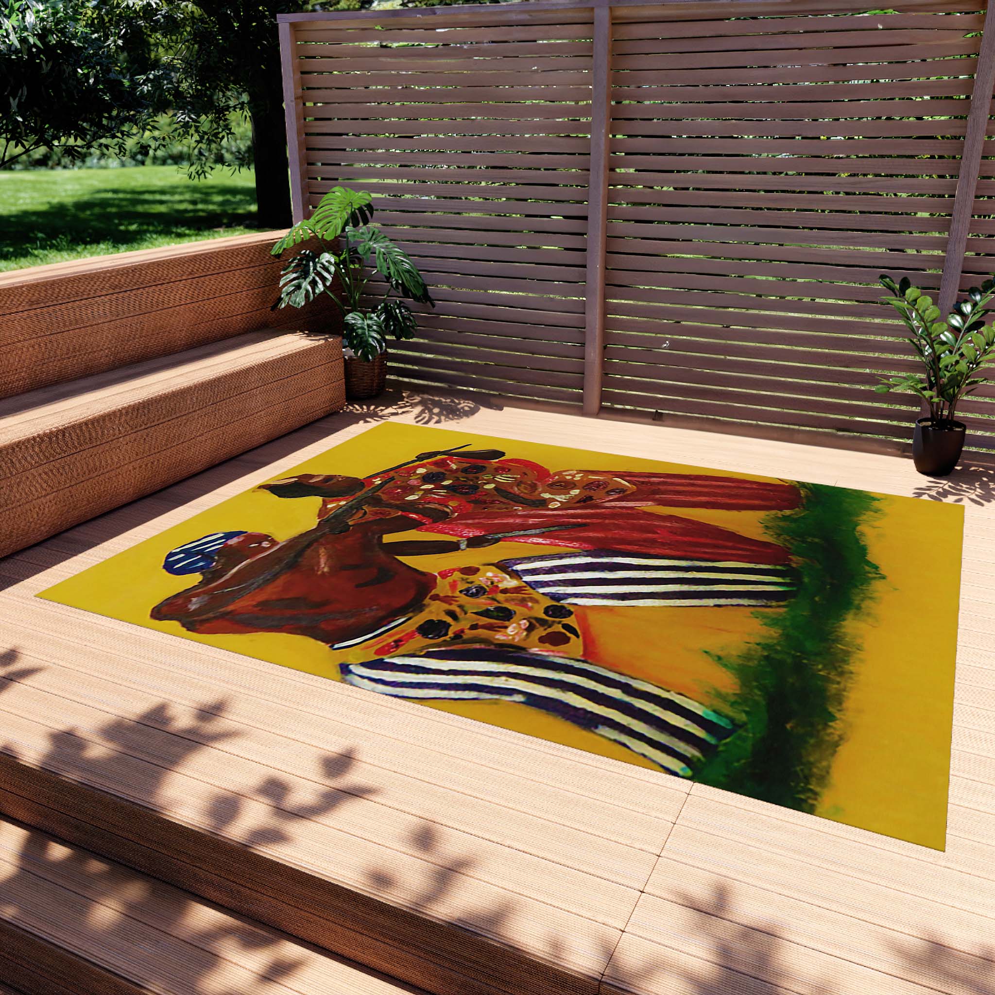 Sustainable Outdoor Rugs African Carpet Design Yoruba Art