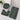 Colourful MudCloth Tribal Bathroom Set Green - 4 Piece