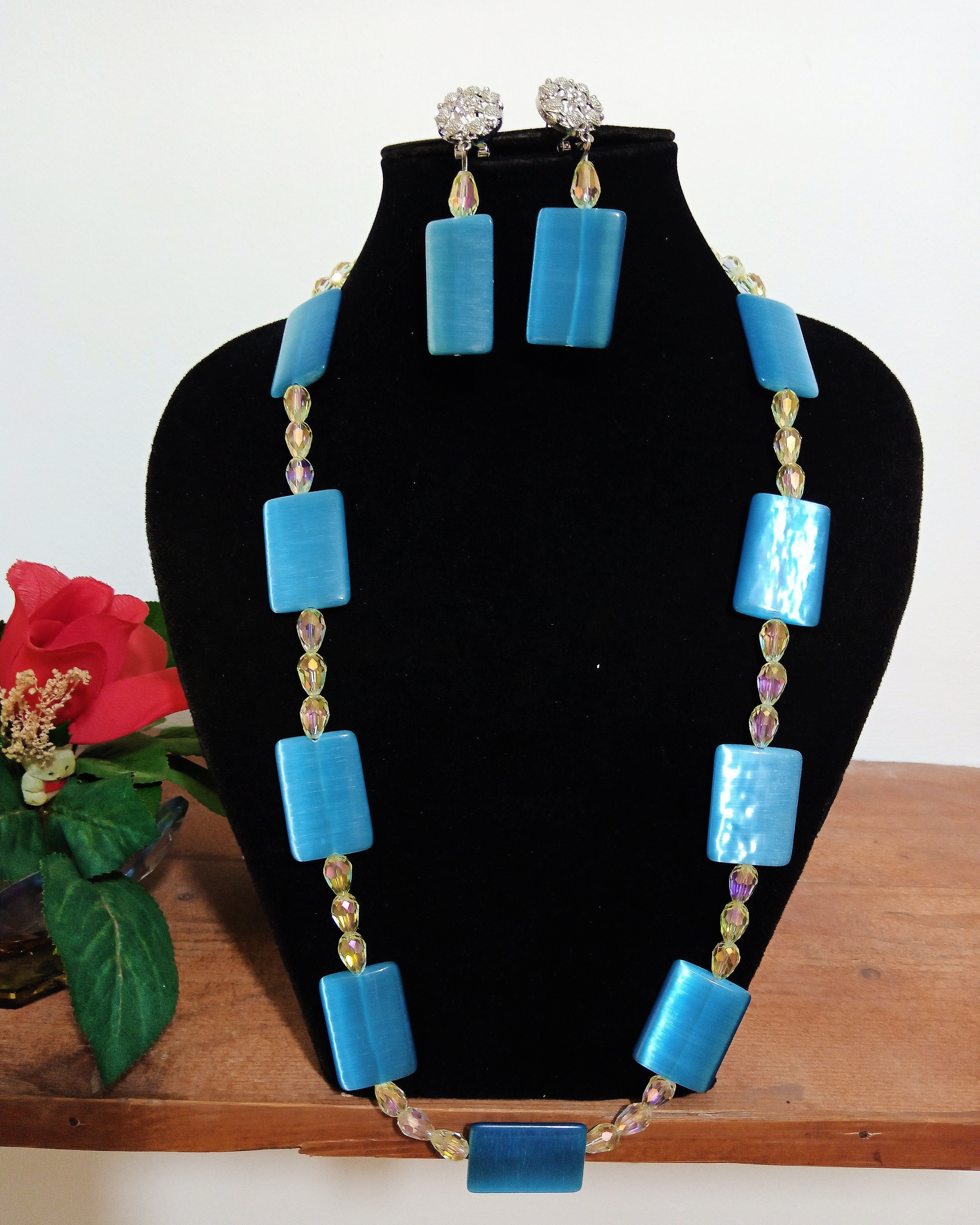 African Necklace Beads Set | Coral Handmade Jewellery