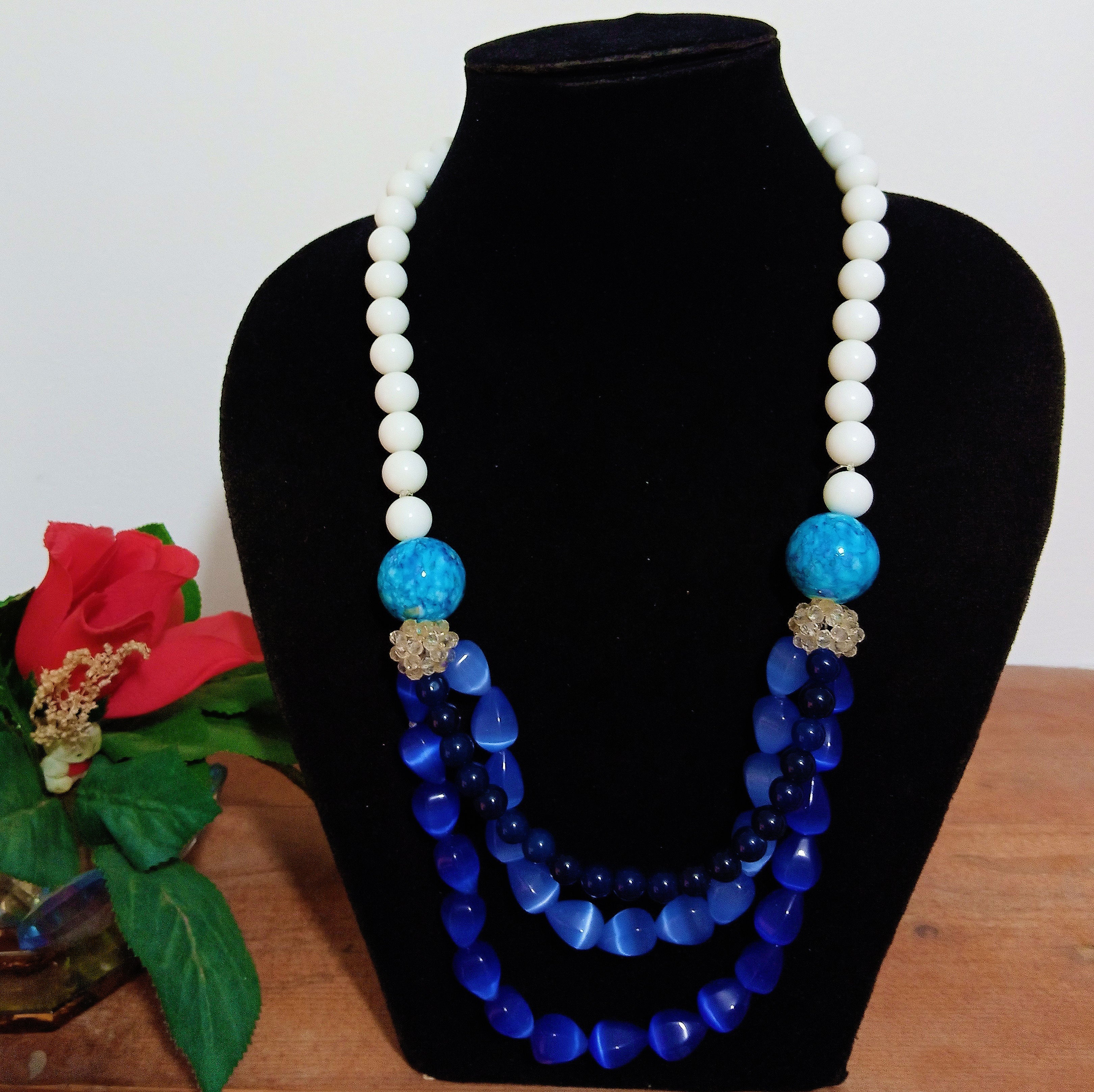 Traditional African Jewelry | Layered Beaded Necklace