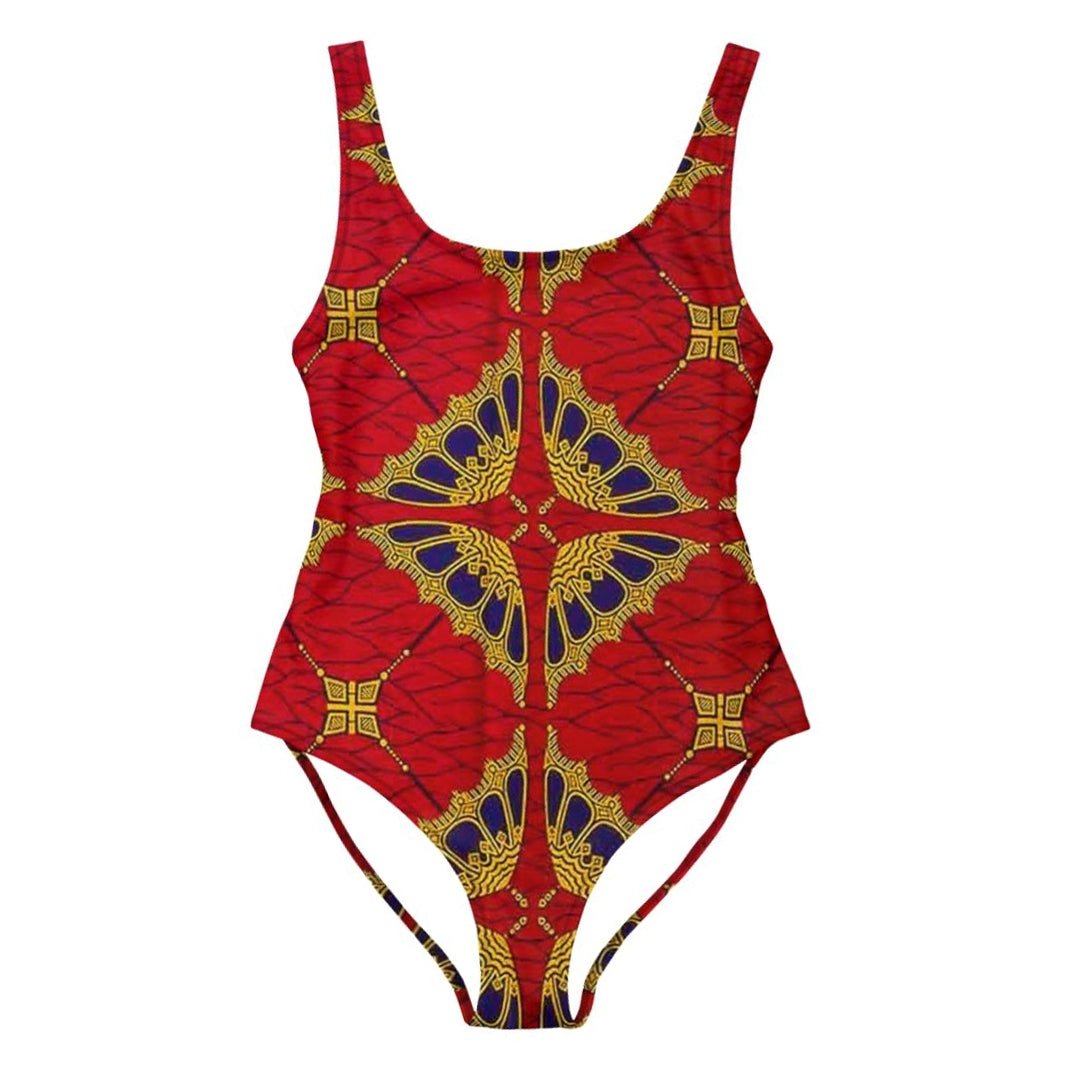 Bynelo African Print One Piece Swimsuit