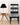 Black & White Removable Chair Cover African Mudcloth Stripe