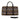 African Leather Bag for Travel Mud Cloth Abstract Pattern-Bynelo