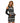 Aztec Pattern Tribal Hoodie Dress | Cut-Out Long Sleeves