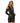Egyptian Print Tribal Hoodie Dress | Cut-Out Long Sleeves