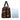 African Leather Bag for Travel Bogolan Geometric Pattern-Bynelo
