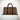 African Leather Bag for Travel Mud Cloth Buntu Pattern-Bynelo
