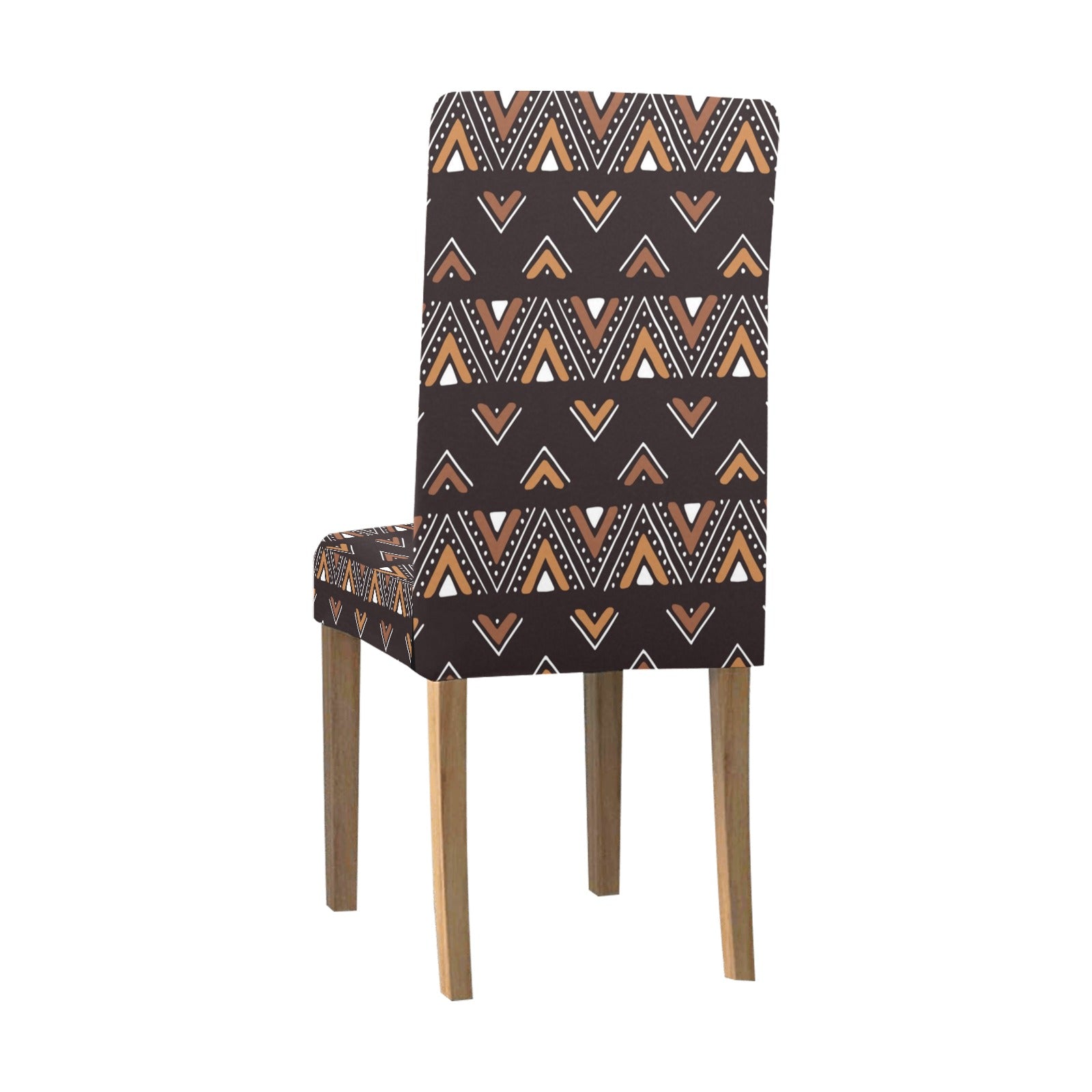 African Print Removable Chair Cover Mudcloth - Bynelo