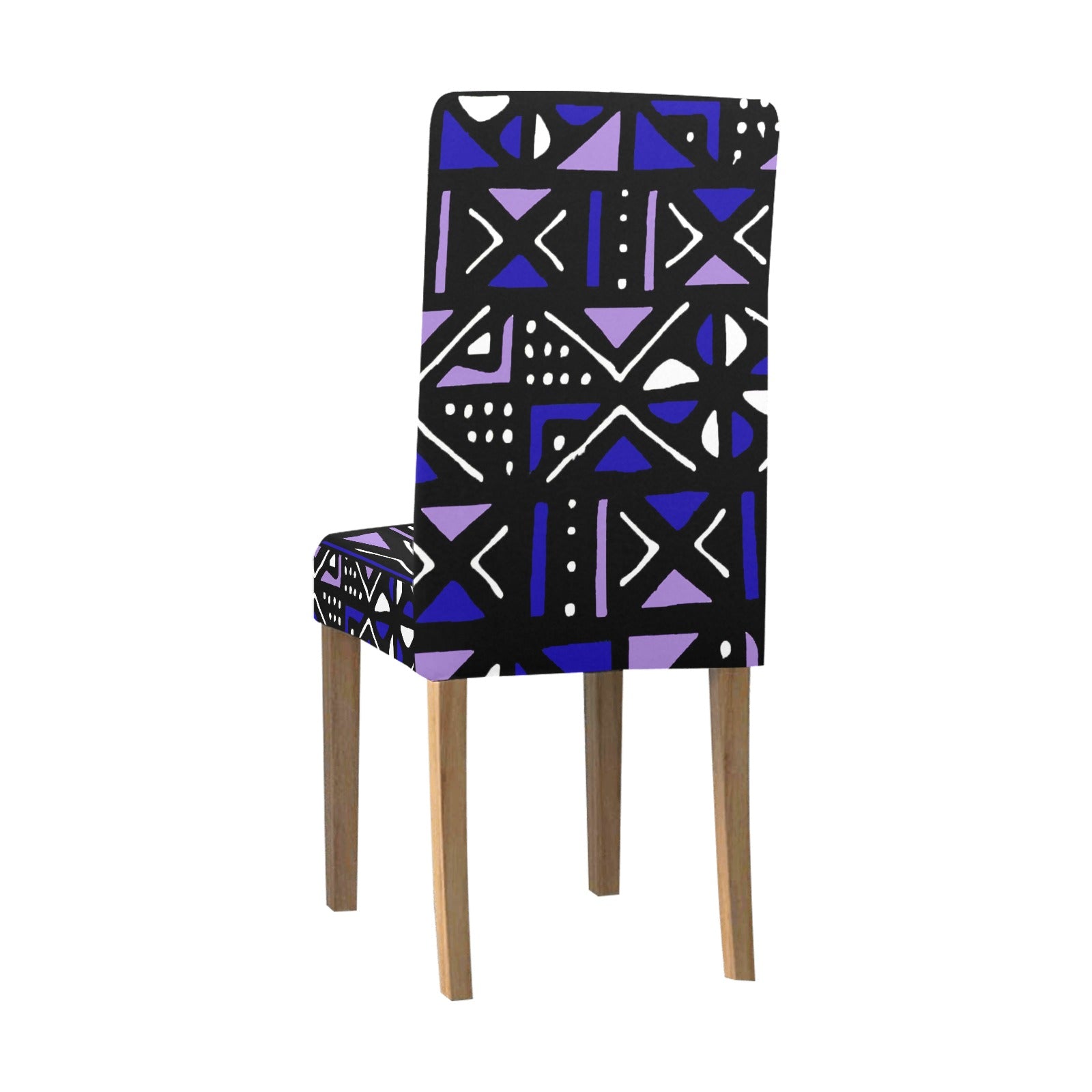 African Print Removable Chair Cover Mudcloth - Bynelo