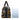 African Travel Bag Leather Traditional Bogolan Print-Bynelo