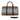 African Leather Bag for Travel Doodle Kuba Pattern-Bynelo