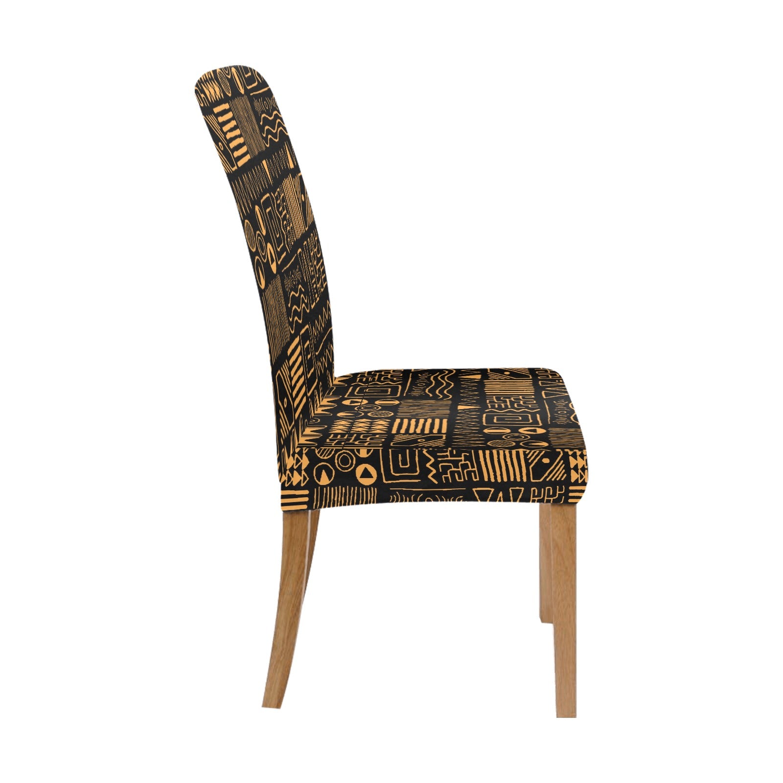 Vibrant African Print Removable Chair Cover - Bynelo