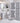 Abstract Afrocentric Bathroom Sets Design White - 4 Piece