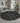 African-Inspired Design - Black & White Tribal Round Rug