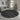 African-Inspired Design - Black & White Tribal Round Rug