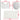 Kuba Pattern Traditional Bathroom Sets Multicolor - 4 Piece-Bynelo