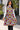 African Ankara Wedding Flower Women's High Turtleneck Dress