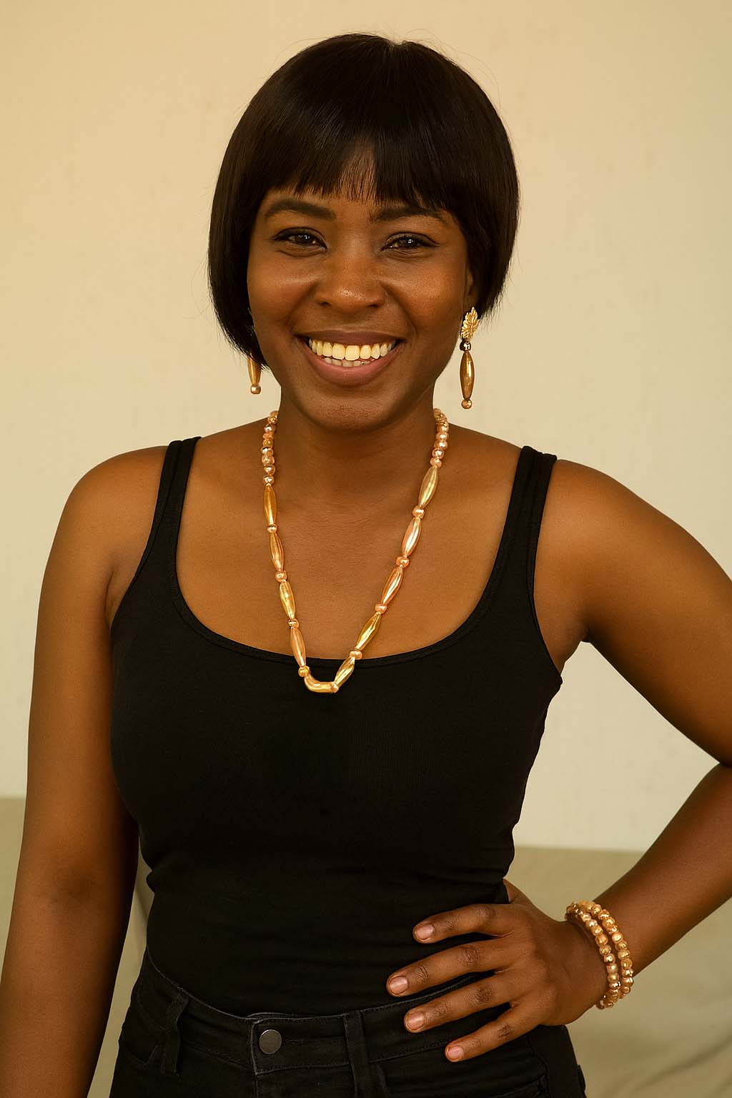 African Bead Necklace Set | Coral Pipe Jewellery