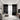 African Blackout Curtains Black and White (Two-Piece)-Bynelo