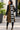 African Bold Cowrie Shell Women's High Turtleneck Tunic Dress