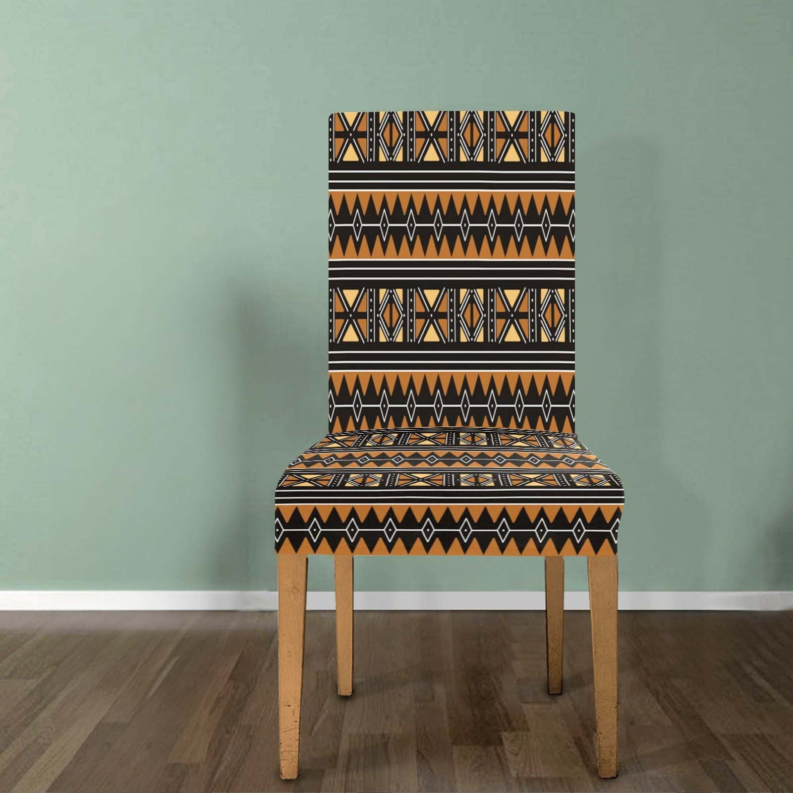 African Dining Chairs Cover | Afrocentric Decor Style