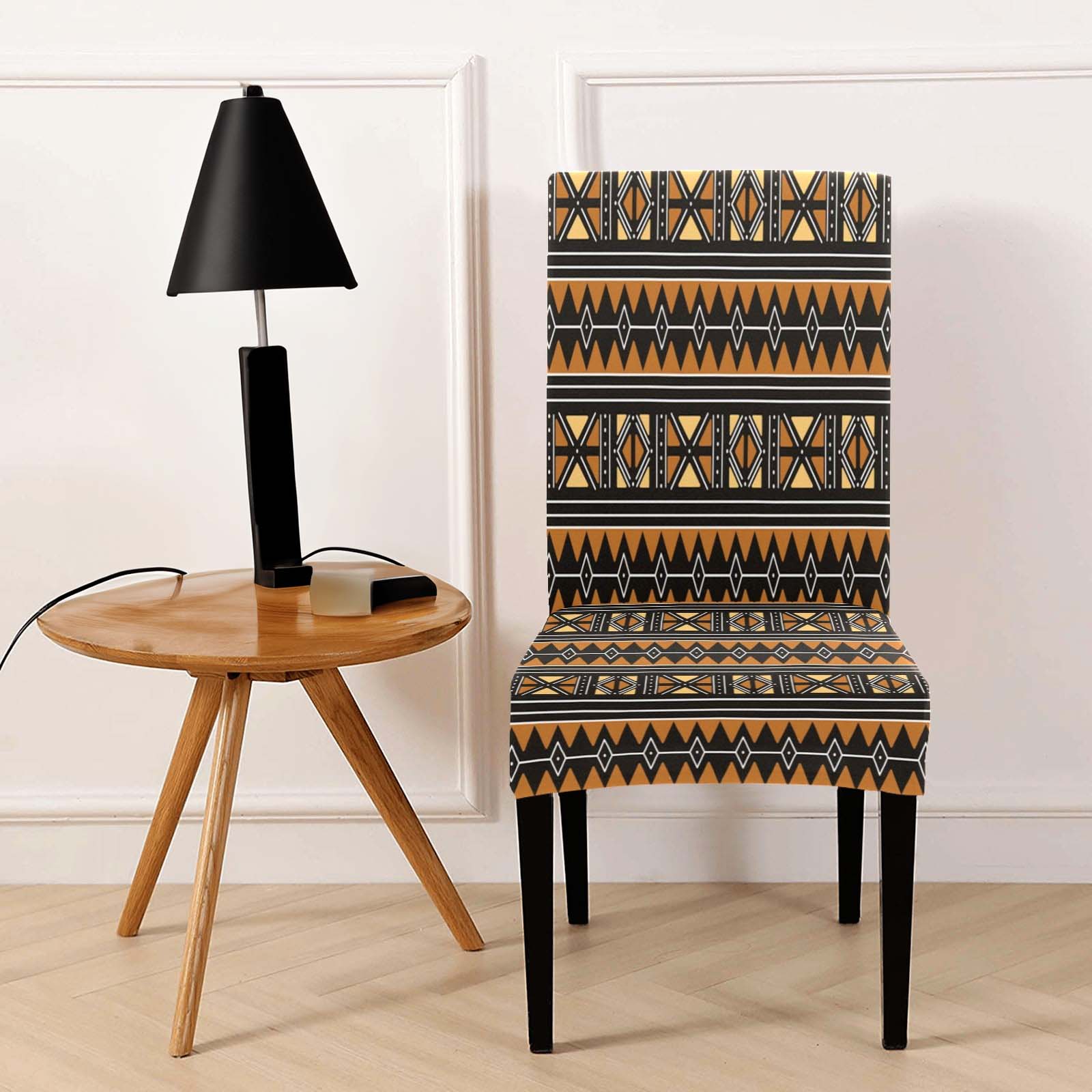 African Dining Chairs Cover | Afrocentric Decor Style 