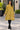 African Ethnic Tribal Gold Women's High Turtleneck Dress