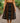 African Fashion Skirt | Cowrie Print Midi Length Flared