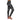 African Leggings Tribal Print Black and White - Authentic