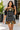 African Mudcloth Cowrie Women's Off-Shoulder Cami Dress