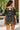 African Mudcloth Cowrie Women's Off-Shoulder Cami Dress