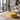 African Mudcloth Inspired Pouf/Inflatable Round Ottoman