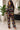 African Mudcloth Women's Satin Pajama Set Burgundy