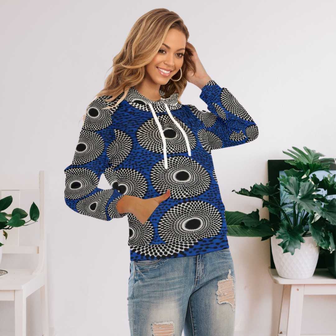 African Print Hoodies For Women | Stylish and Comfortable