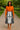 African Print Tribal Skirt | Midi Length White & Black-Bynelo