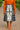 African Print Tribal Skirt | Midi Length White & Black-Bynelo