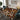 African Rug in Kuba Print - Warm Earth Tone Home Carpet