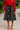 African Skirt Mudcloth Print | Midi Length Flared Chiffon Style