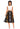 African Traditional Skirt Flared | Midi Length Geometric-Bynelo
