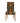 African Tribal Chair Covers Orange Removable Mudcloth Print